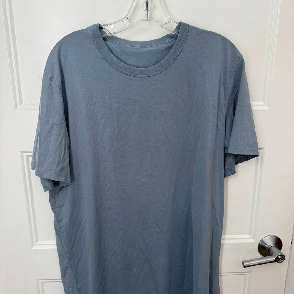 lululemon athletica Slate Blue Short Sleeve Tee L - Picture 2 of 3